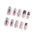 Angel Script Press-On Nails