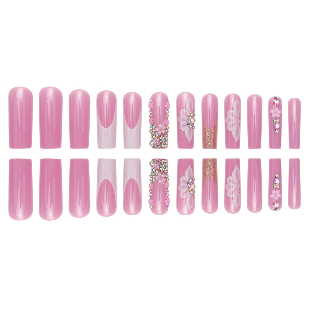 Floral Glitter Press