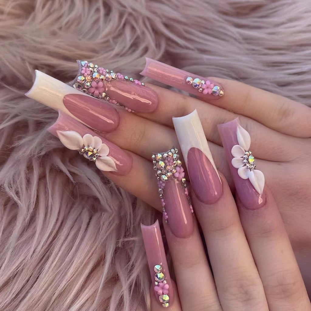 Floral Glitter Press