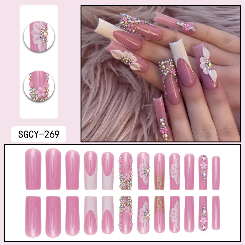 Floral Glitter Press