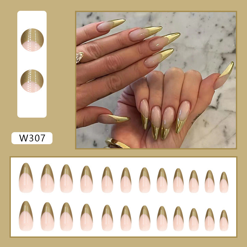 Metallic French Stiletto Press